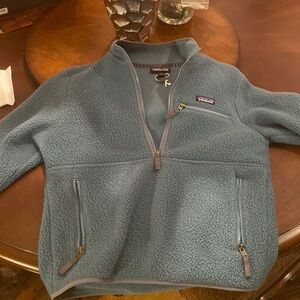 Patagonia Women’s Retro Pile Fleece (Small - blue grey)